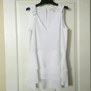 Michael Kors Peplum Ring Top
